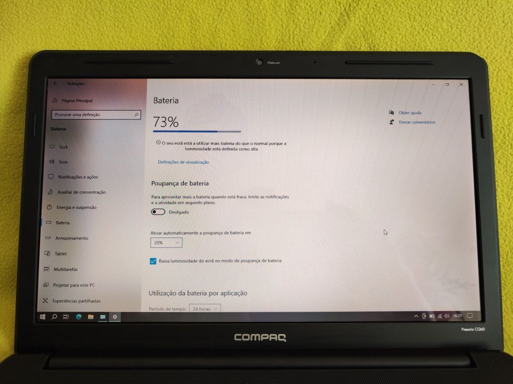 Portátil HP Compac CQ60