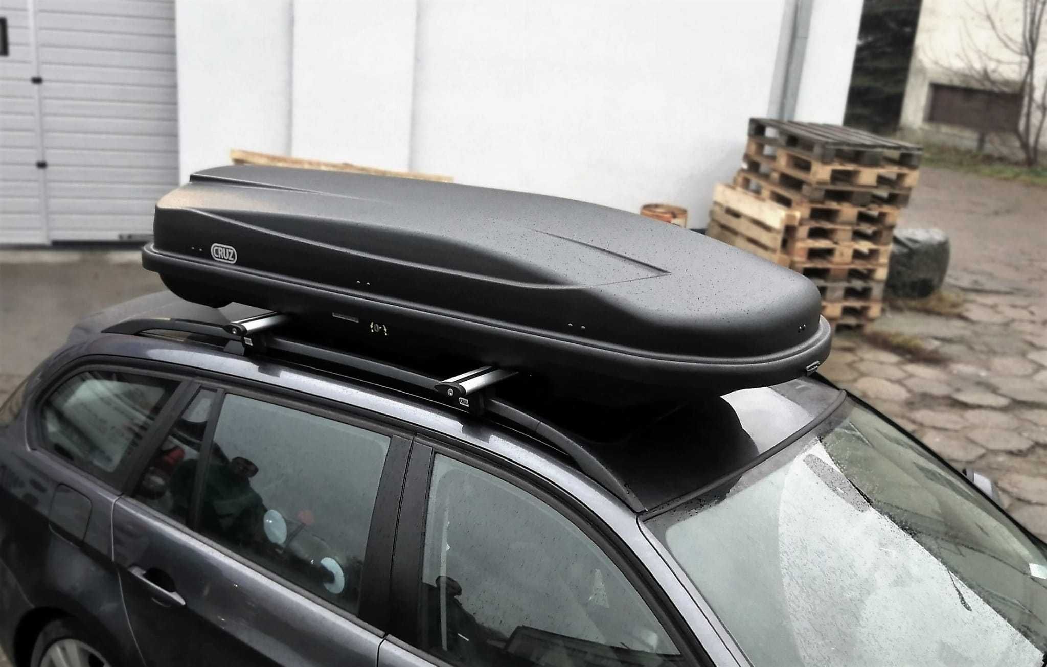 Bagażnik Box dachowy Kufer Boks bagażowy 450L CRUZ Xtreme 450 Antracyt