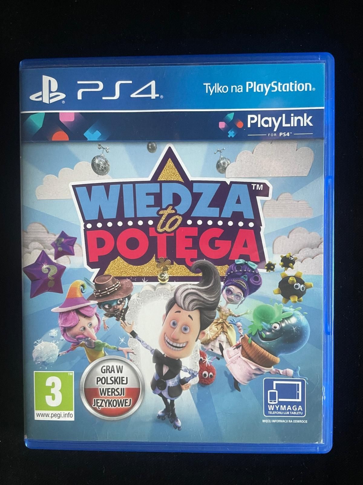 Wiedza To Potęga PL Dubbing po polsku w BDB stanie 3xPL PlayLink