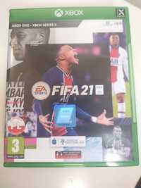 Gra FIFA 21 XOne Xbox One Xbox Series X PL Pudełkowa