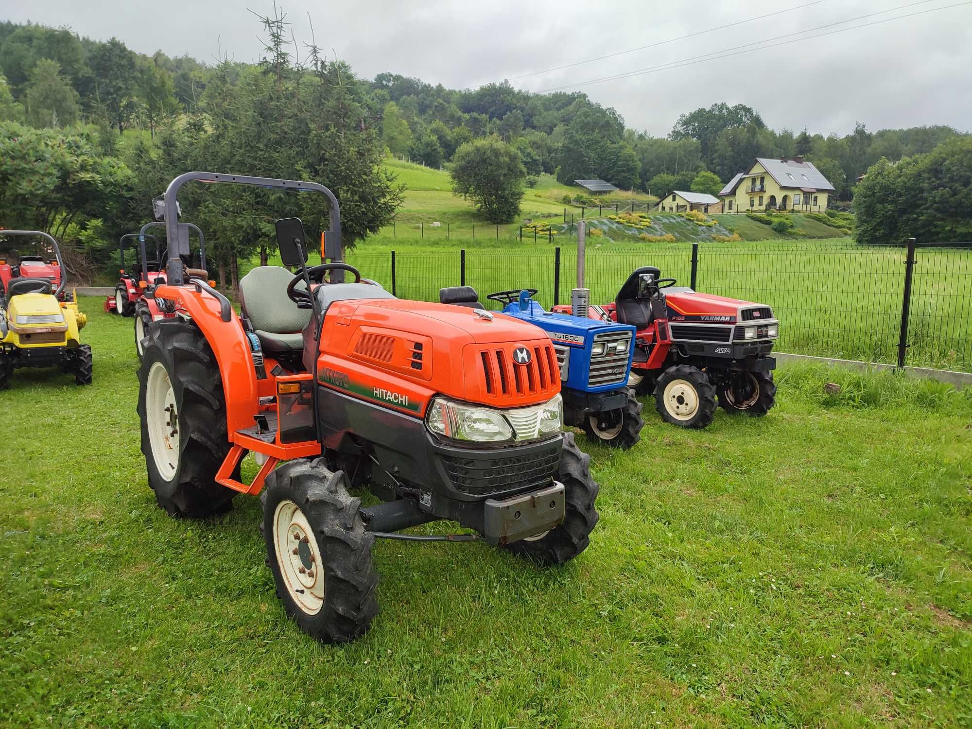 Traktorek japoński Hitachi ( Kubota ) NTX 270 - oryginał