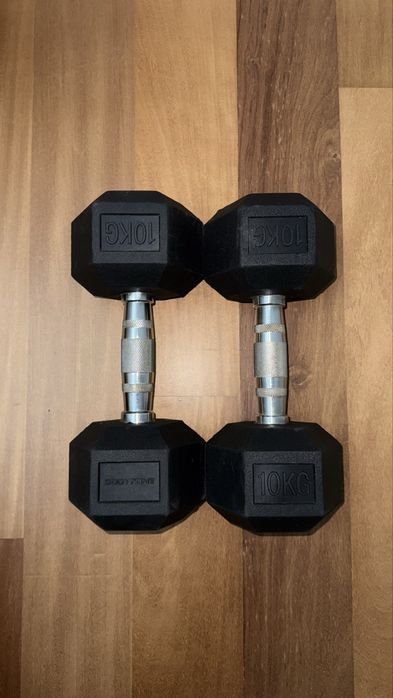 Halteres hexagonais 10kg