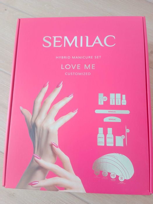 Zestaw do hybryd Semilac LOVE ME 48/24W UV LED