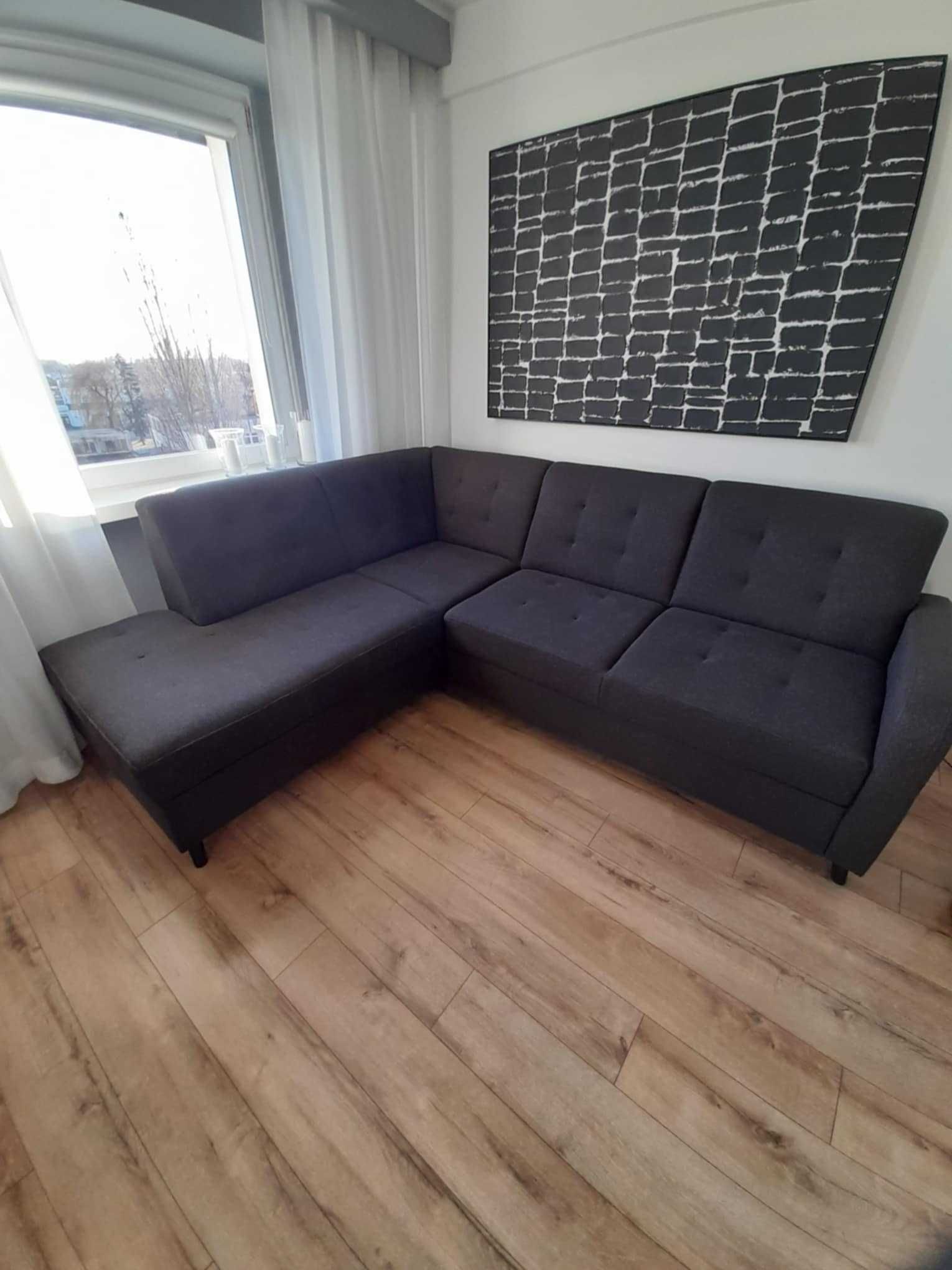 Narożnik z funkcją spania