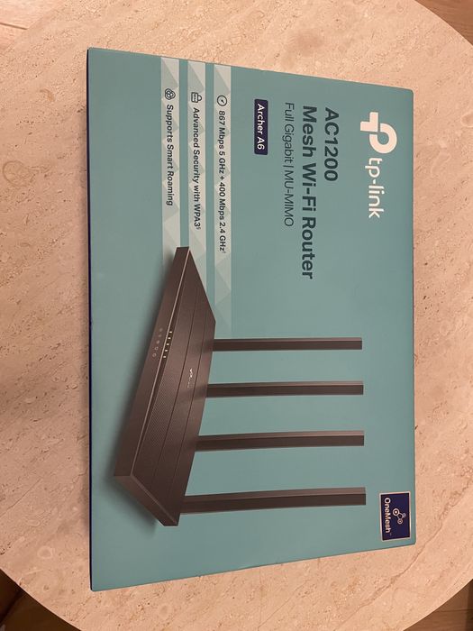 Router TP-Link Archer A6 Wi-Fi AC1200 Mesh
