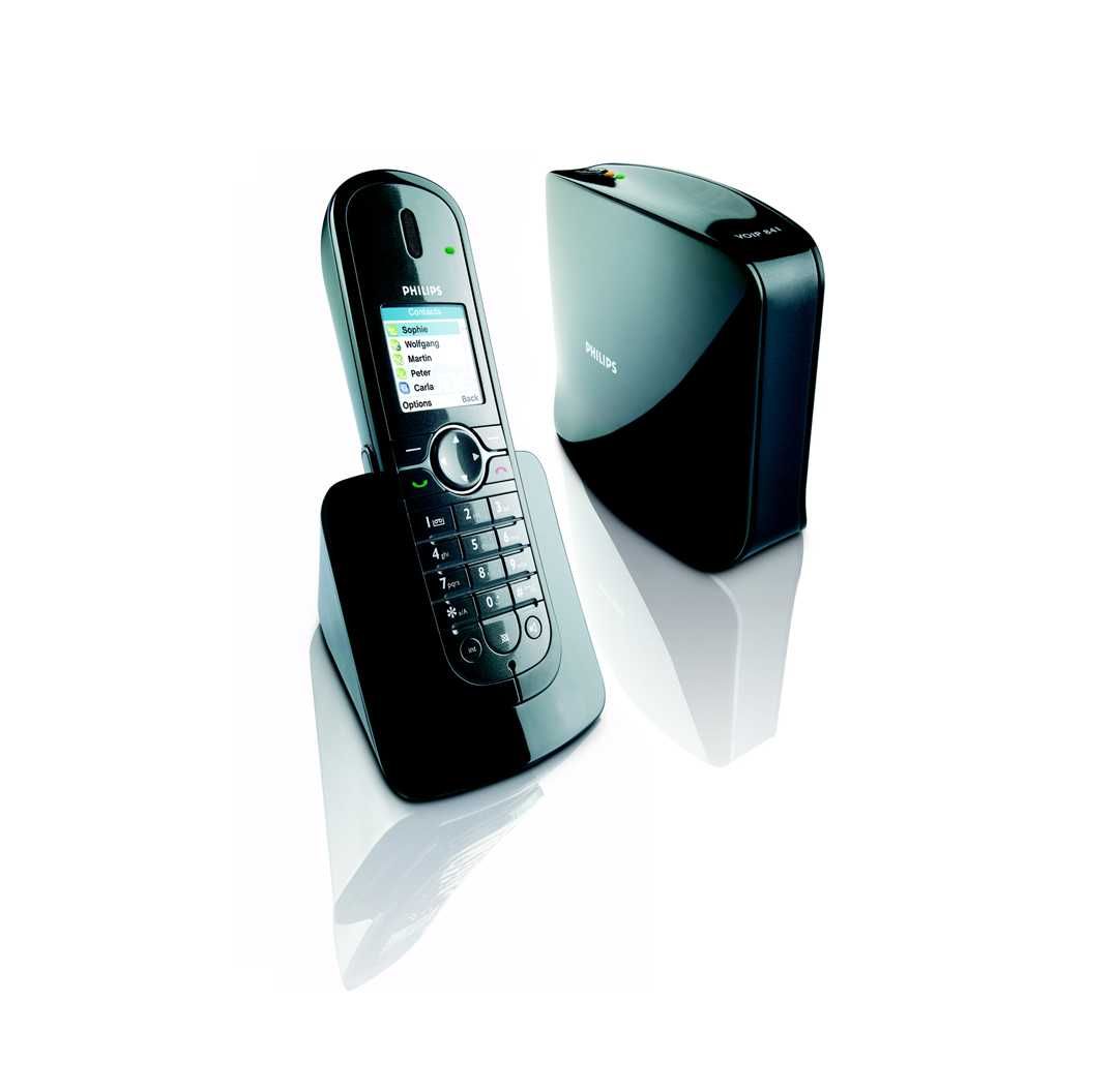 DECT 6.0 телефон - скайпфон Philips VOIP841