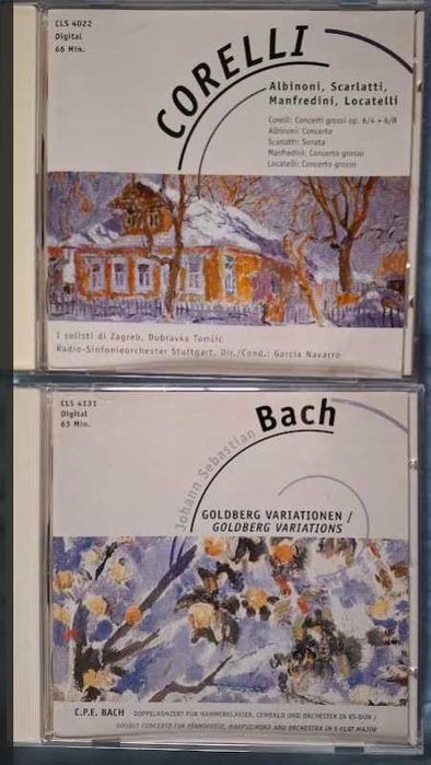 Vários CDs de música clássica