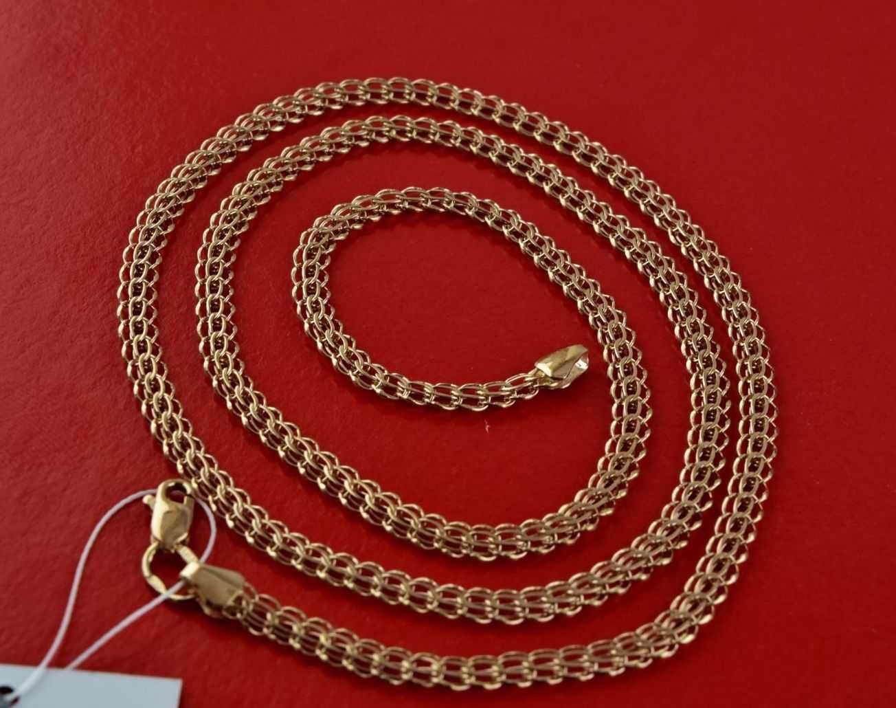 ‼Золотая цепочка цепь 7,25 гр 45 см золотий ланцюг золото 585