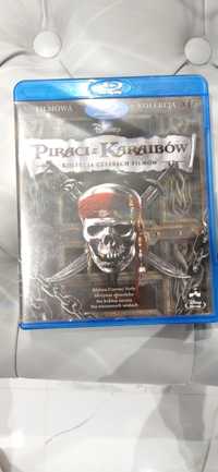 Filmowa kolekcja  blue ray Avatar+ Piraci z Karaibow 4 czesci + dod