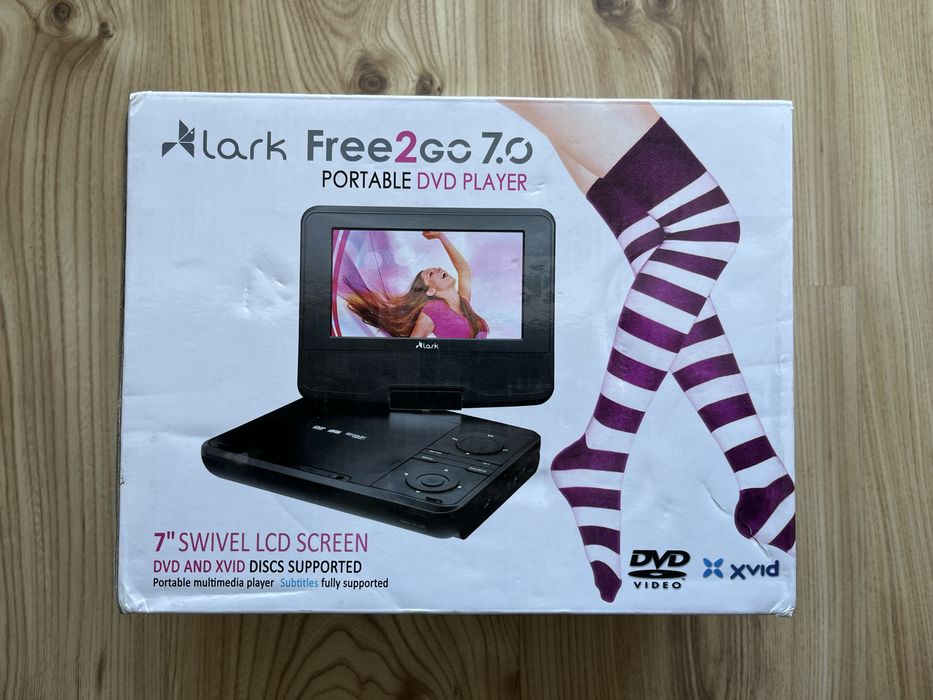 Lark Free2Go 7.0 - przenośny odtwarzacz DVD