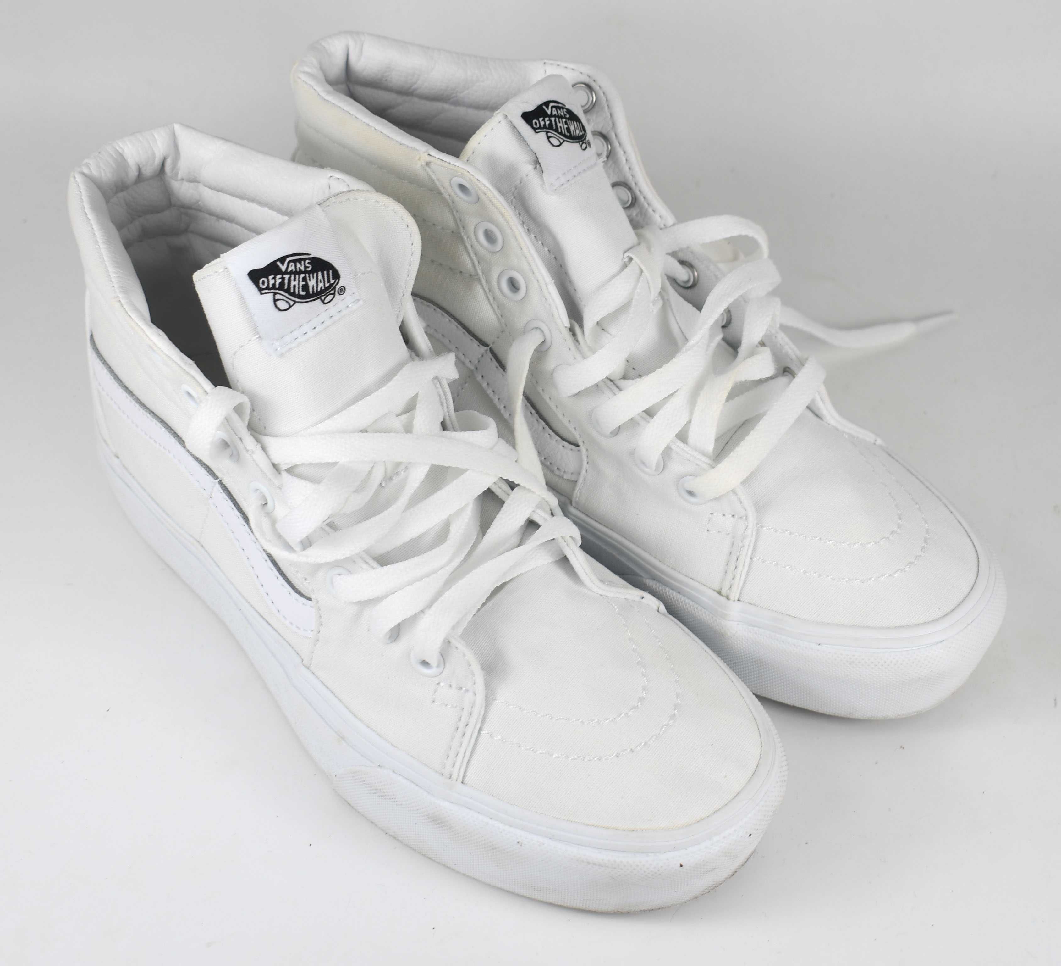 Używane  trampki Vans damskie sk8-hi platform 2 rozmiar 40
