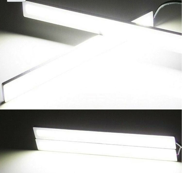 Lampa LED 12V biała 170mm + taśma dwustronna