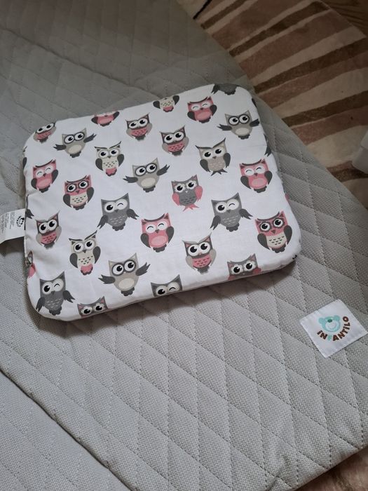 Pościel niemowlęca z wypełnieniem sówki