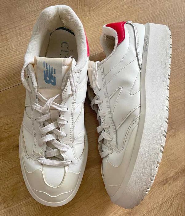 New Balance sneakersy białe 43 męskie skórzane uni