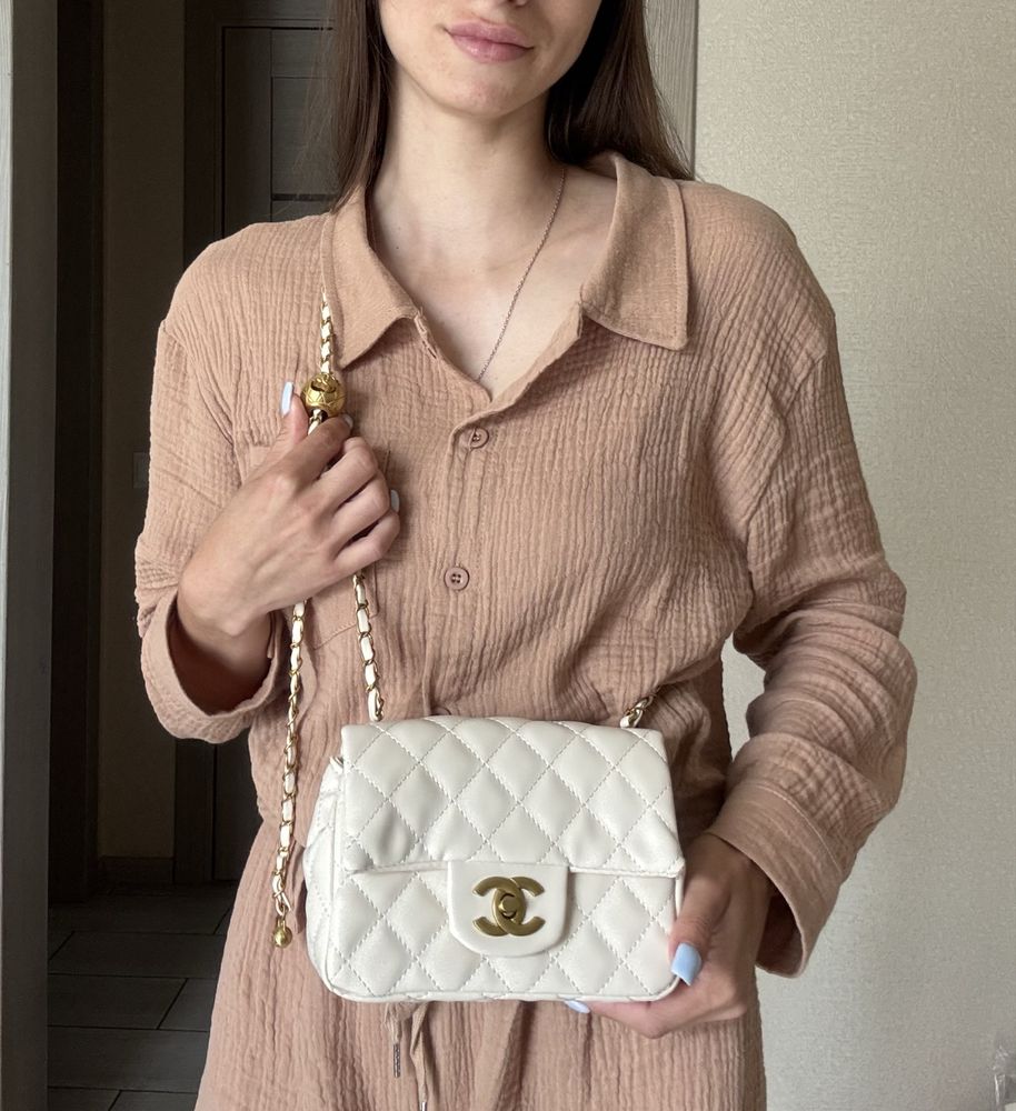 Жіноча сумка Chanel Premium | 18 та 20 см