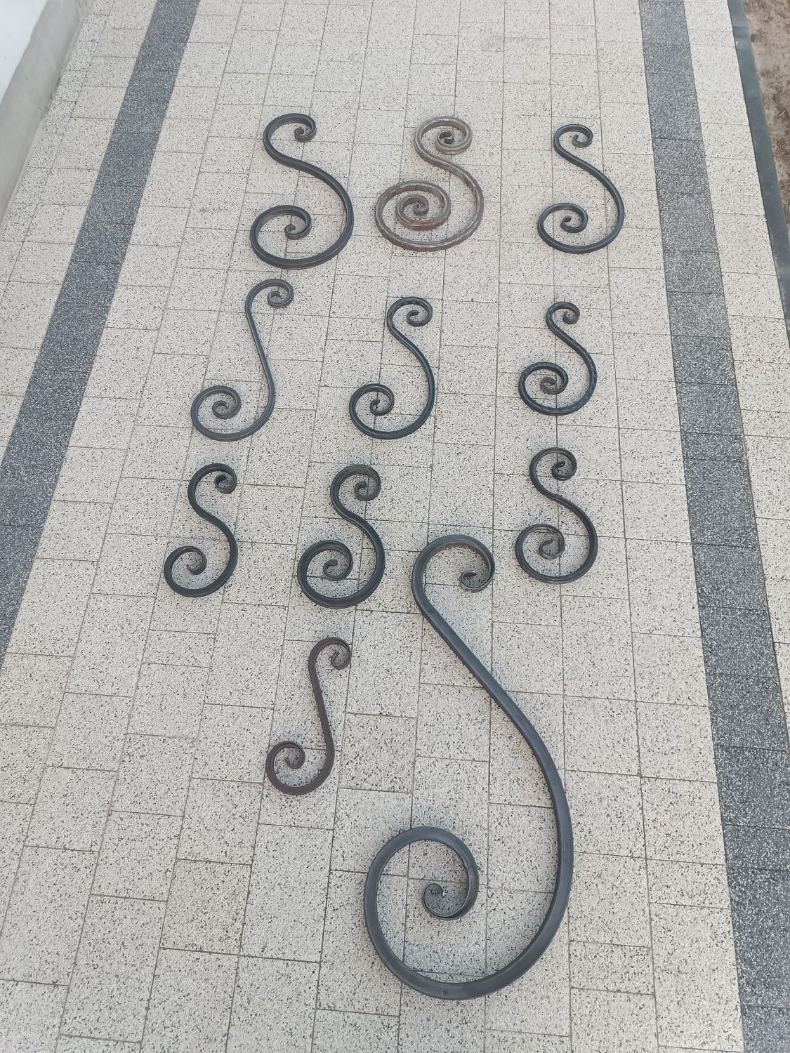 Sprzedam elementy kute na żimno