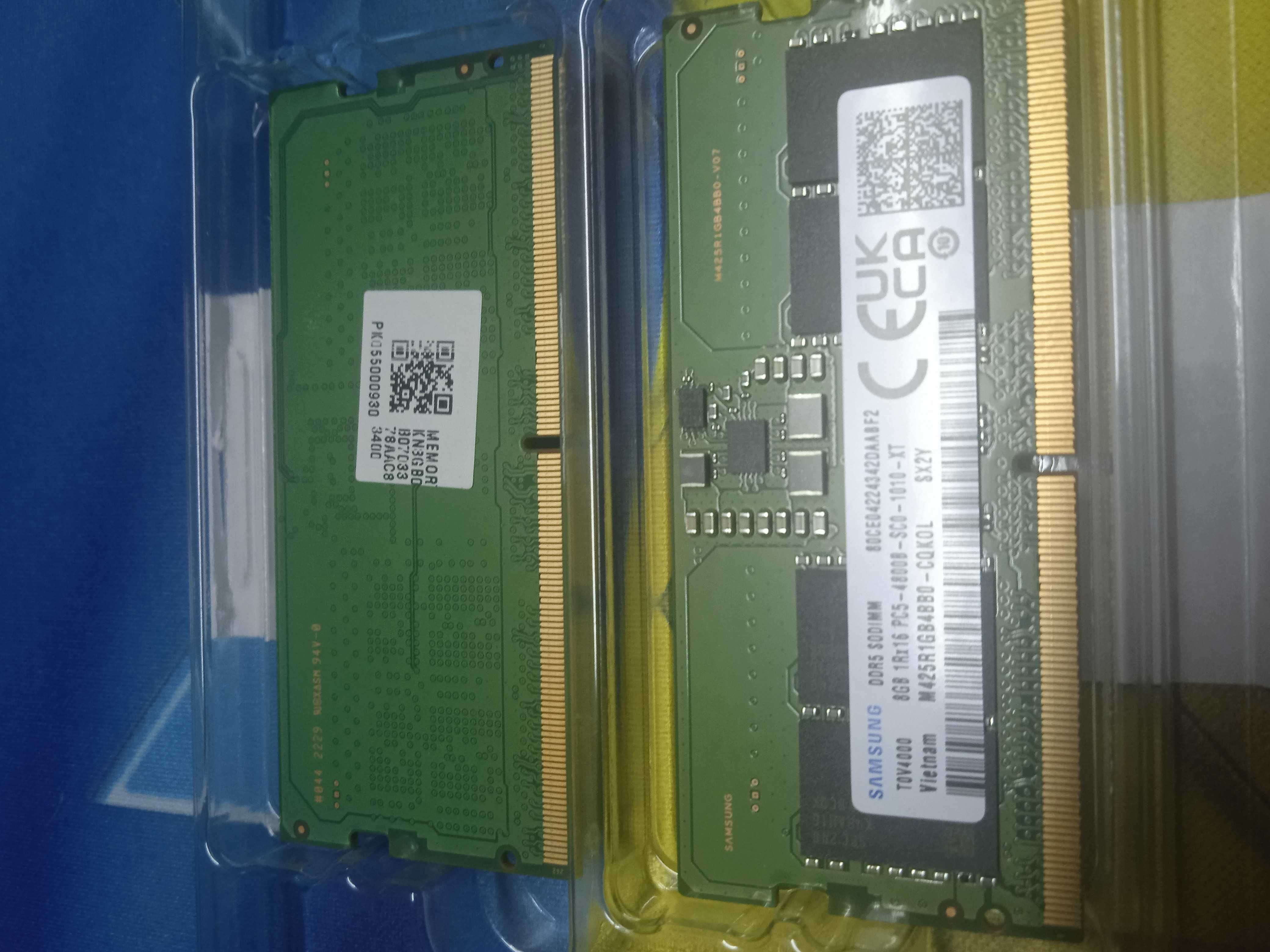 Модуль пам'яті для ноутбука SoDIMM DDR5 16GB 4800 MHz Samsung