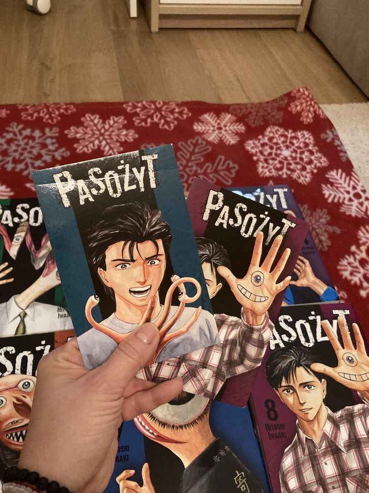 Manga "Pasożyt" tomy 1-8