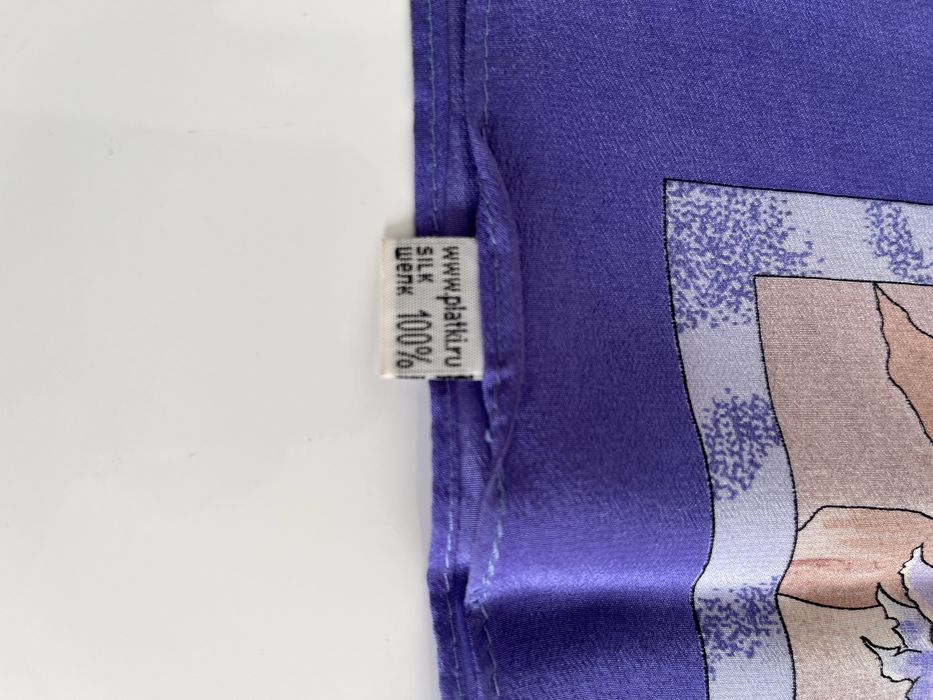 Шелковый павловопасадский платок