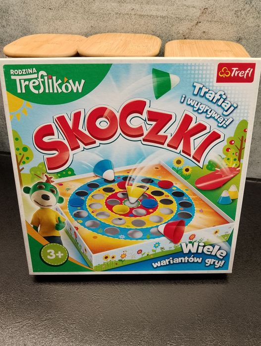 Gra dla dziecko Skoczki seria Trefliki