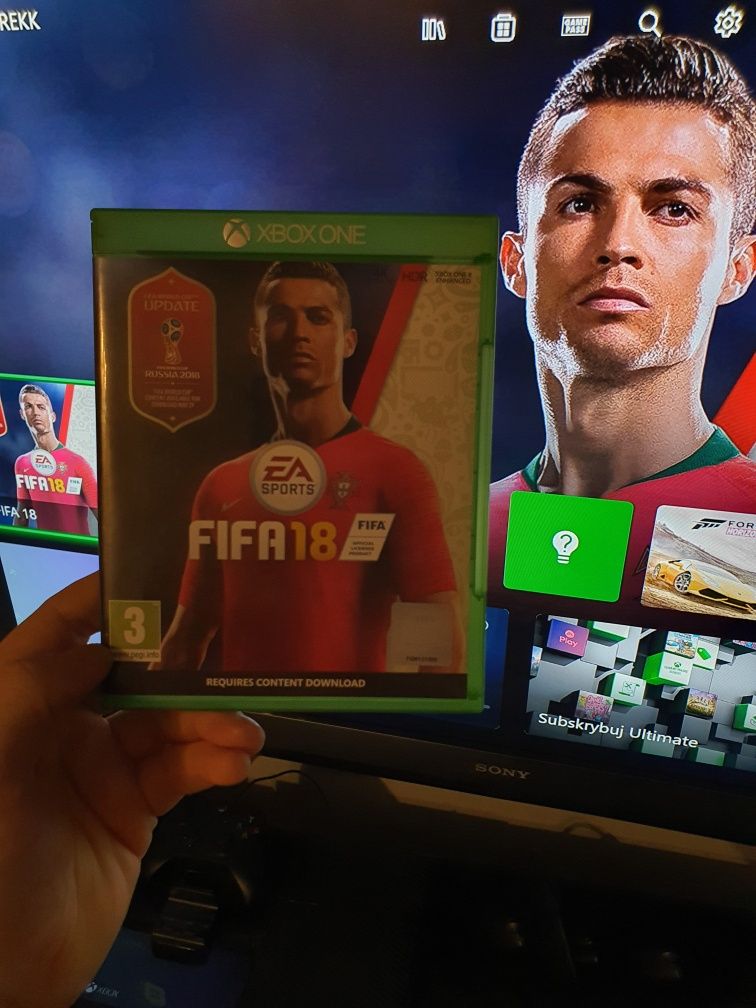 Gra na Xbox One Fifa 18 dla początkujących graczy zapraszam