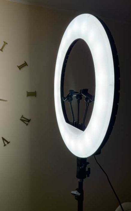 Професійна кільцева led Rl 21 лампа 54 см  сумка для зберігання ШТАТИВ