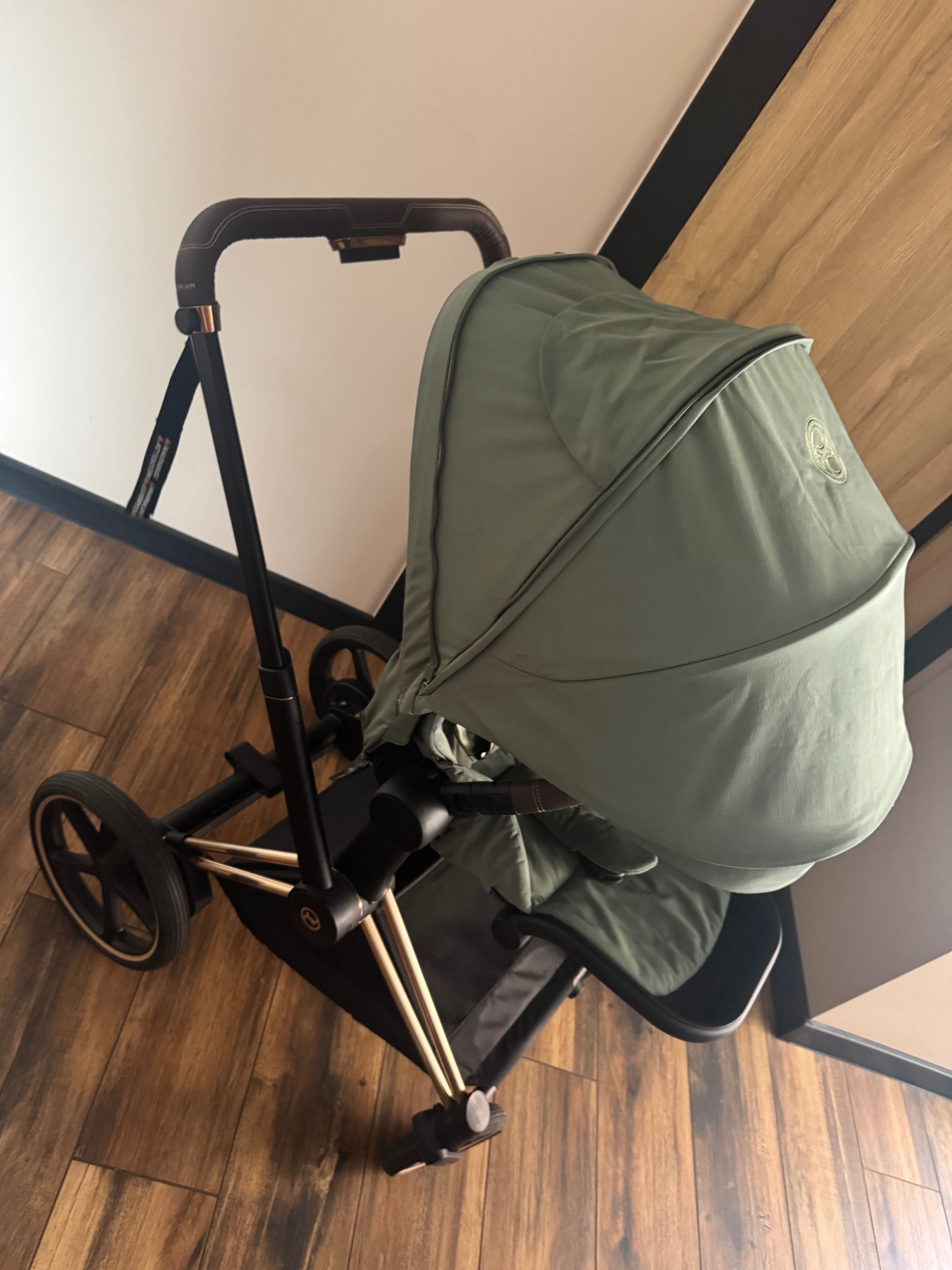 Wózek Cybex E-Priam Rose Gold
