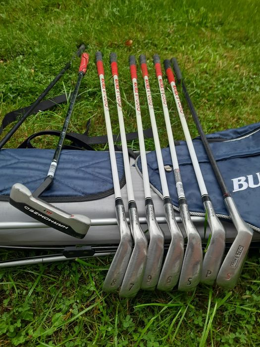 комплекти сумка+клюшки+м'ячі+тій, рушник, грін