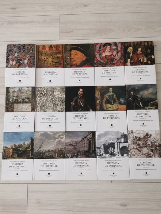 História de Portugal - Fortunato de Almeida (15 Volumes)