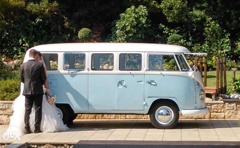 Aluguer de carro clássico - VW "Pão de Forma" transporte em casamento