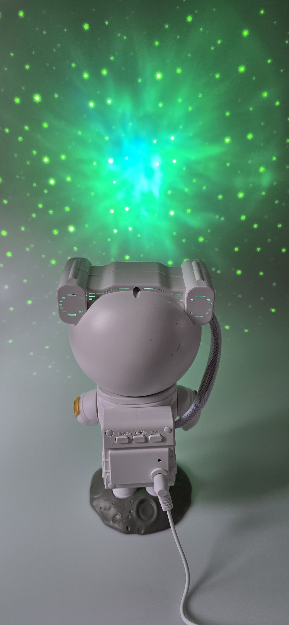 Lampka projektor gwiazd kosmonauta