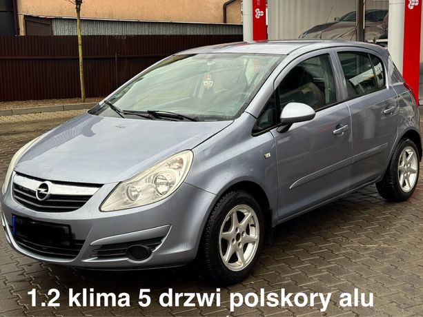 Opel corsa d 1.2 benzyna 5 drzwi klima alu zdrowa sprawna polskory