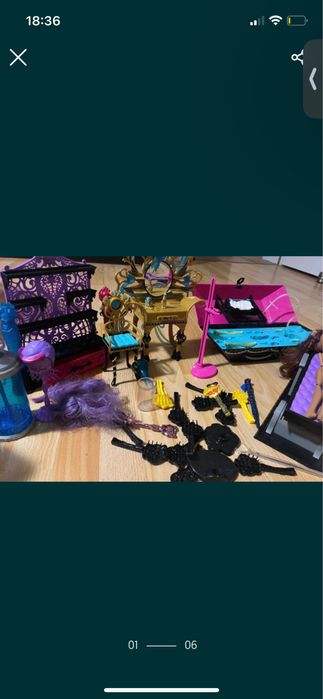 монстер хай, ляльки