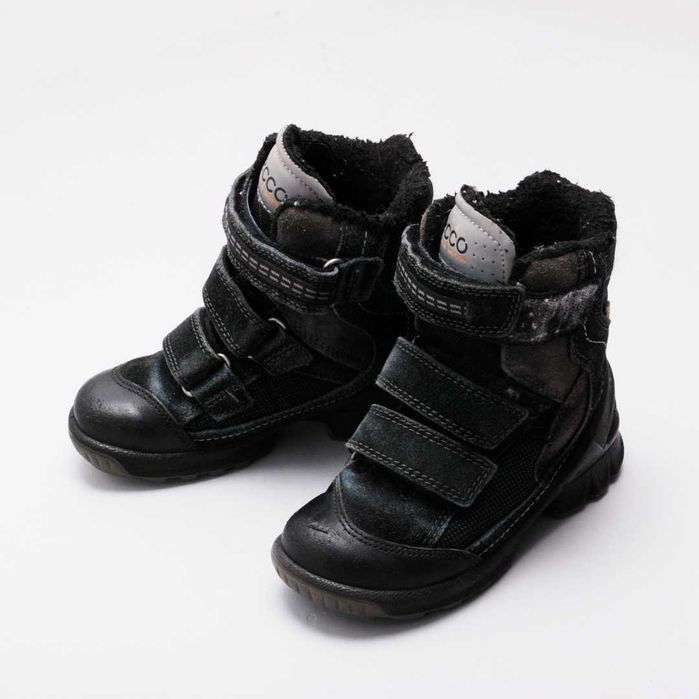 Ботинки сапоги кроссовки зимние для мальчика Ecco 28