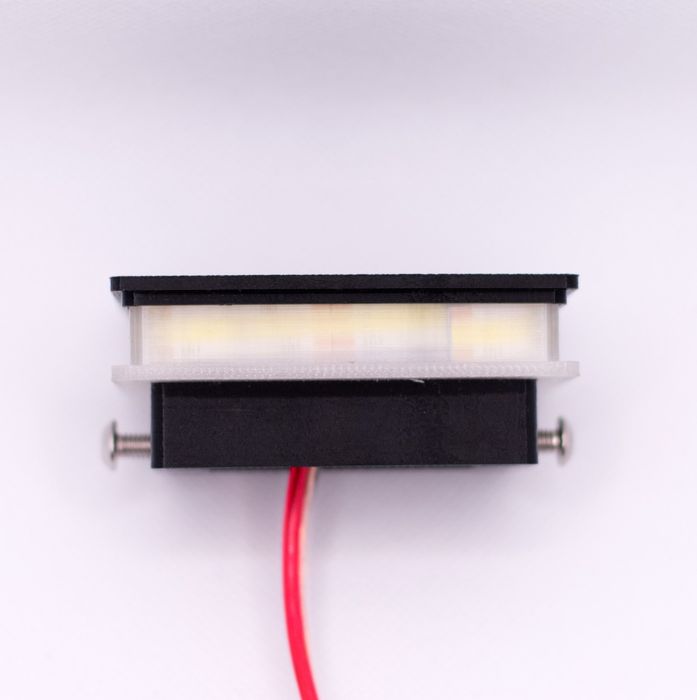 Lampa led ogrodzeniowa na słupek 40x60