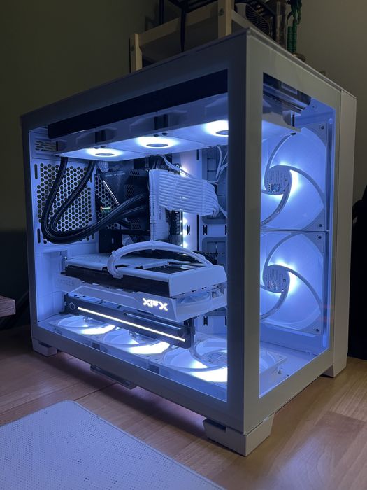 Caixa PC Lian-Li O11 Dynamic Mini Snow Vidro Temperado