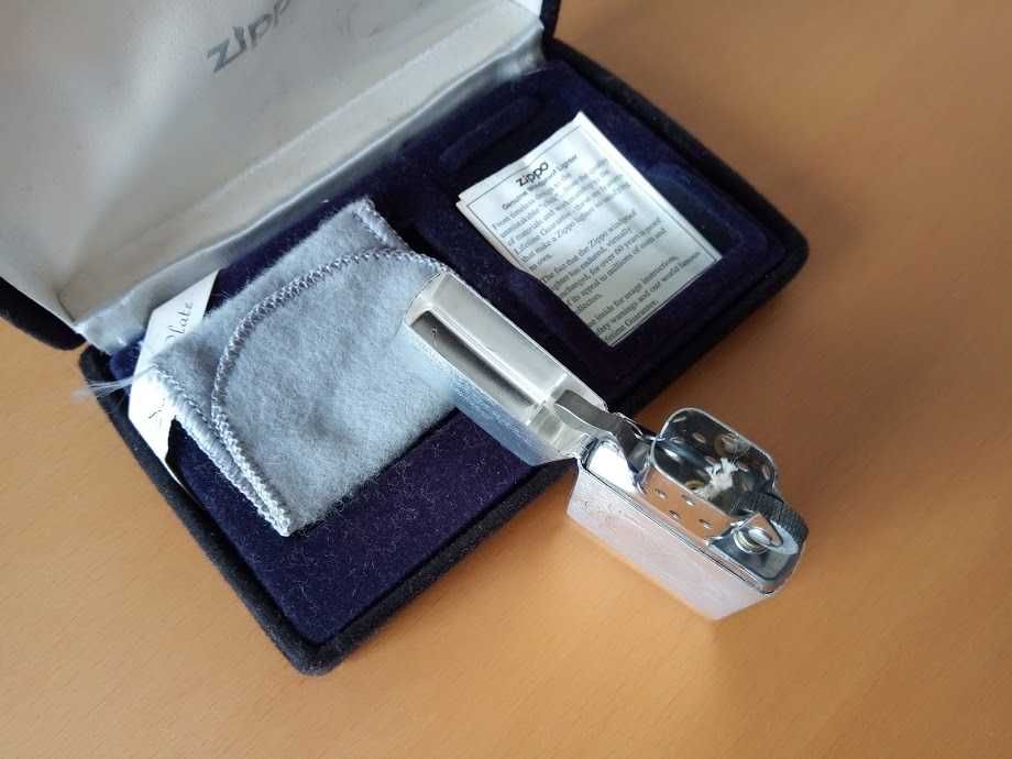 Zippo de prata ( silver plate )