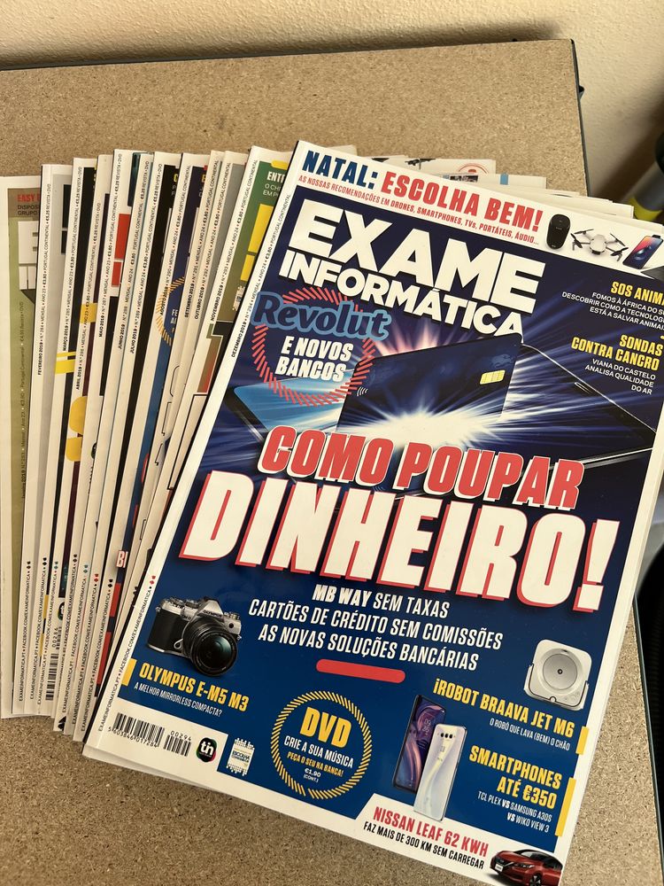 Revistas Exame Informática vários anos