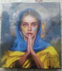 "Україна"- Картина надрукована на полотні.