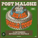 3 bilhetes post malone lugares seguidos