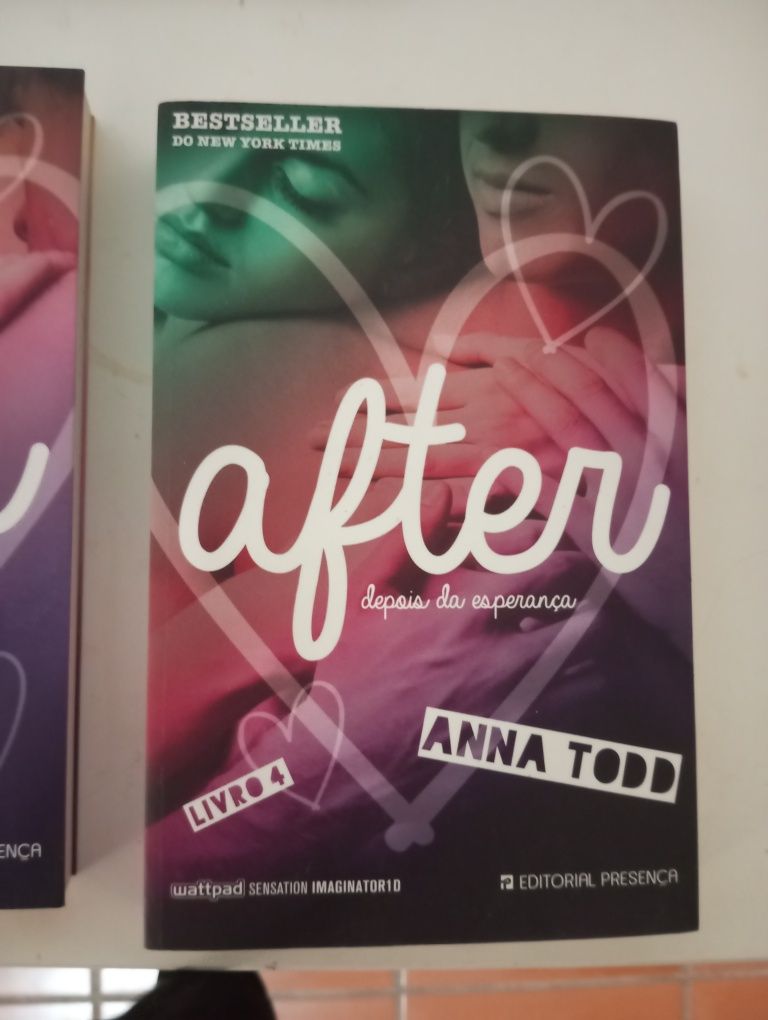 Vendo este conjunto de livros after