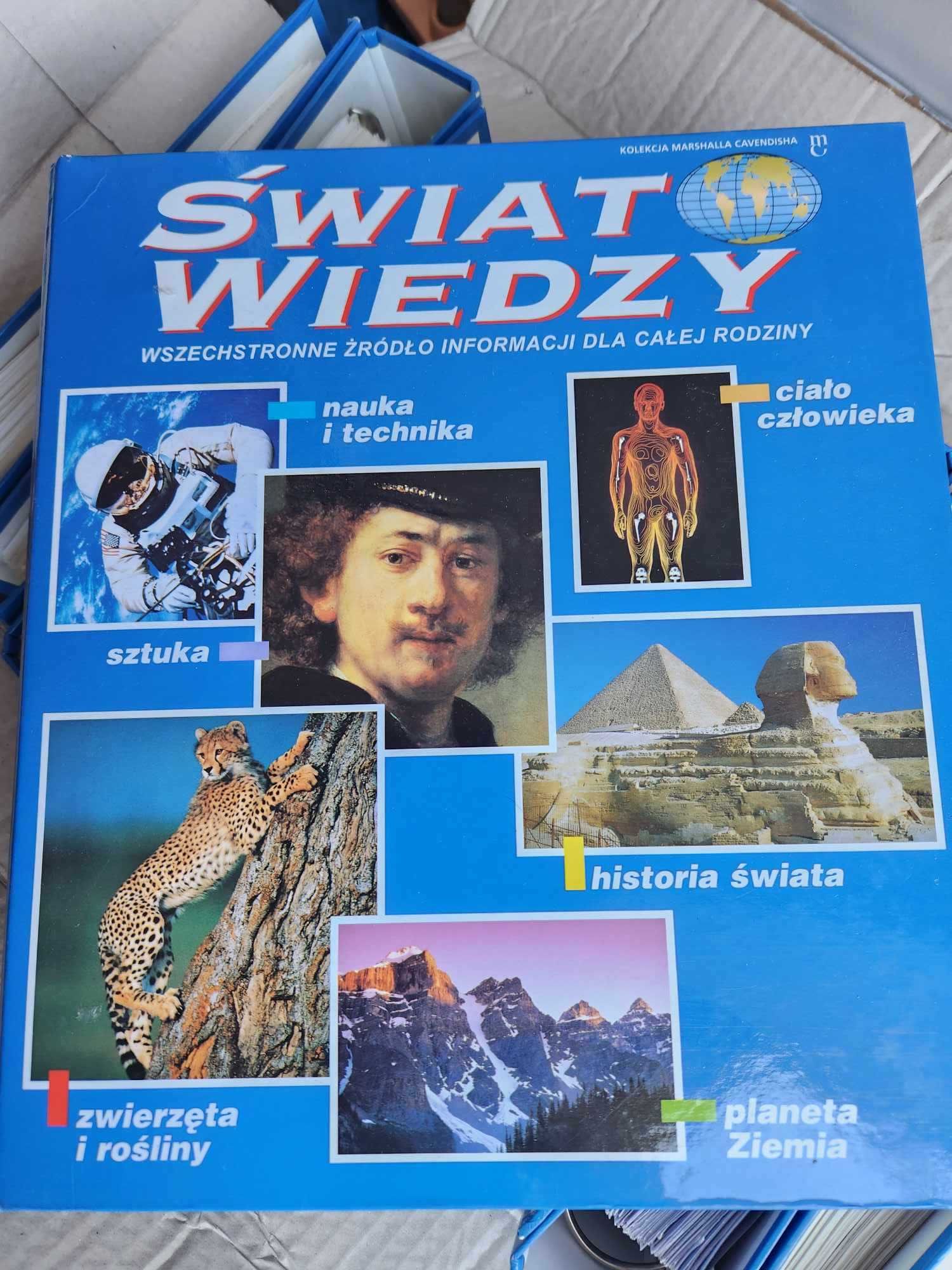 Świat Wiedzy Marshalla Cavendisha 11 segregatorów