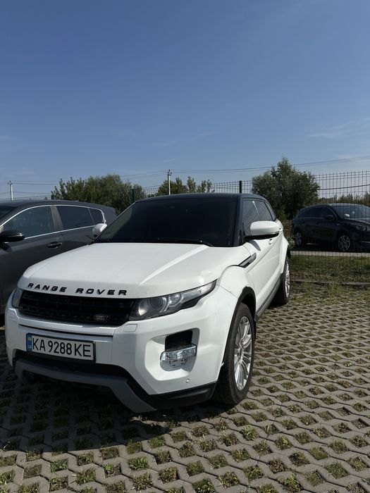 Land rover evogue 2012