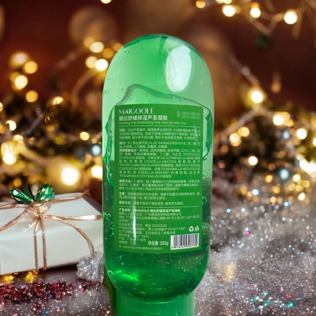 Żel aloesowy z kwasem hialuronowym 220 ml