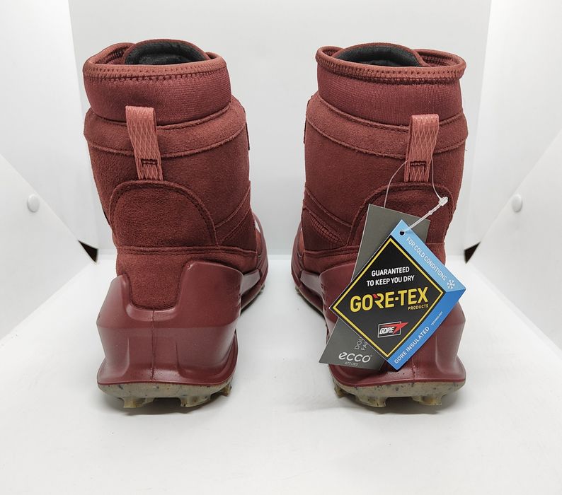 зимние 24,2см ботинки Ecco Biom мембрана Gore Tex оригинал