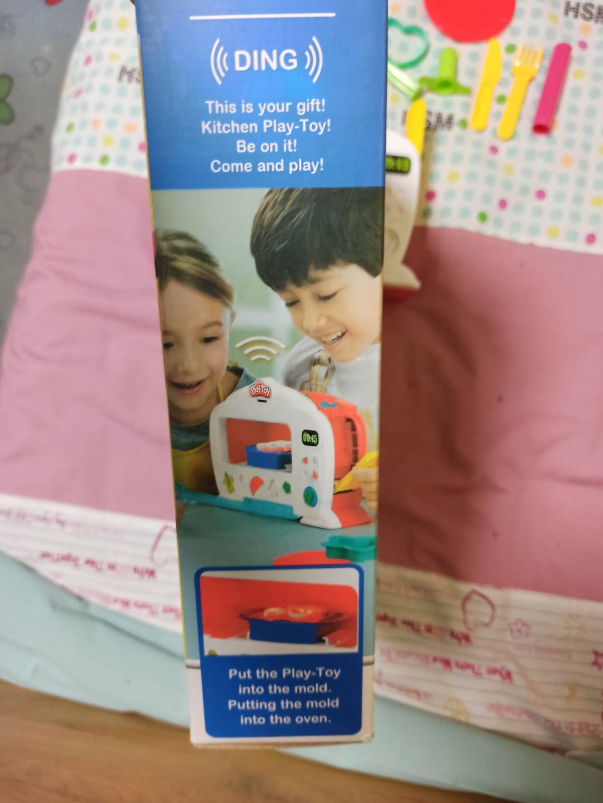 Набор для лепки из пластилина "Чудо печь" со светом и звуком Play toy