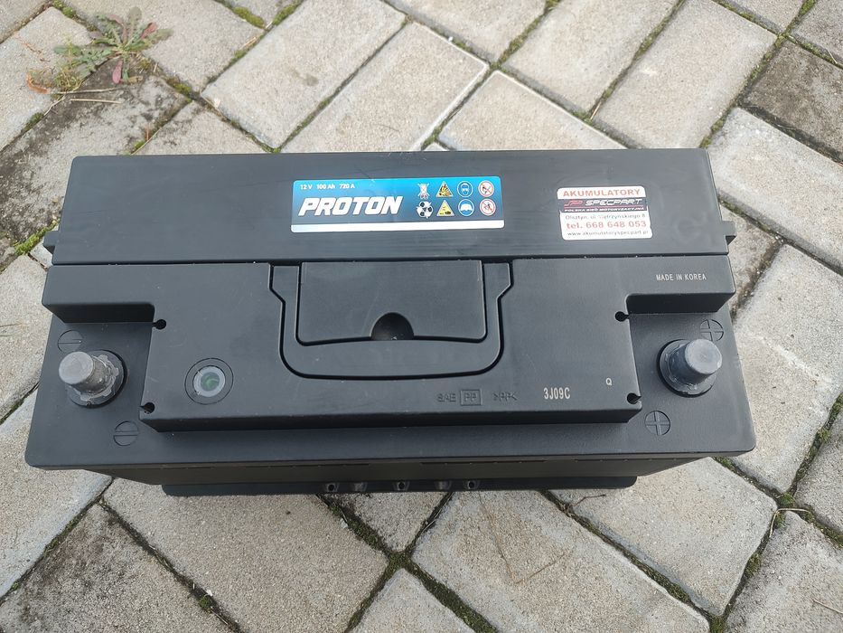Akumulator 100ah 720 jak nowy  gwarancja