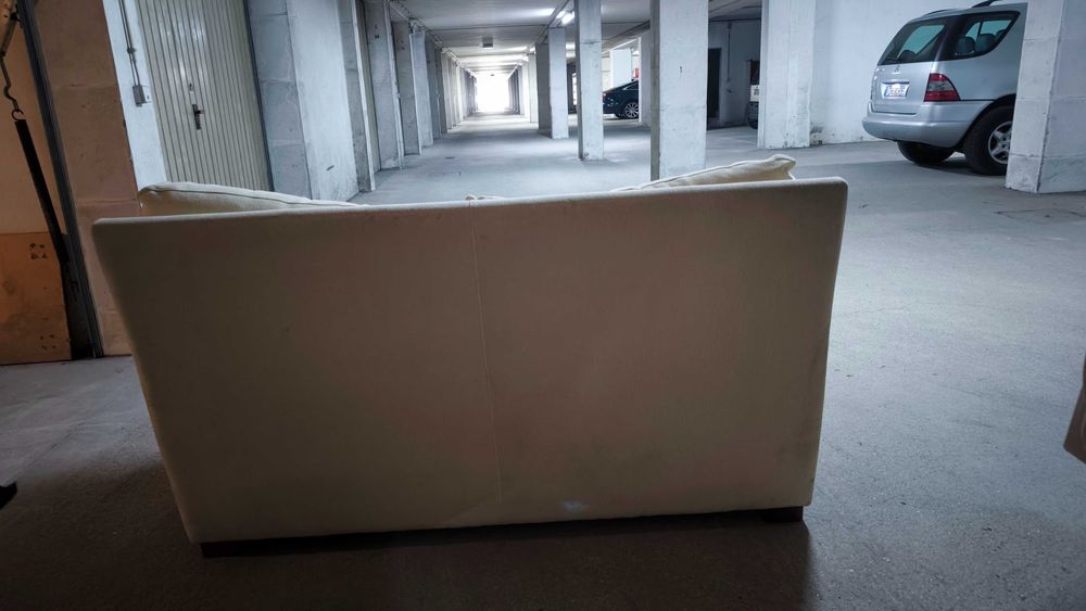 Sofa em 2 lugares bom estado - tecido suave