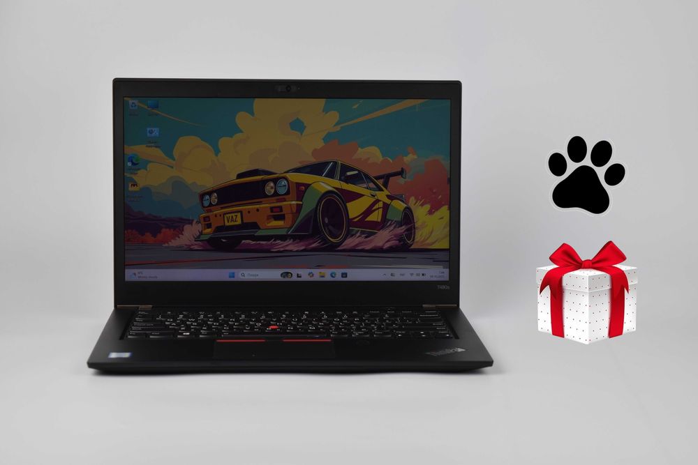 Сенсорний Lenovo ThinkPad T480s i5-8350U 16/24 256/512/1тб 14" Ноутбук