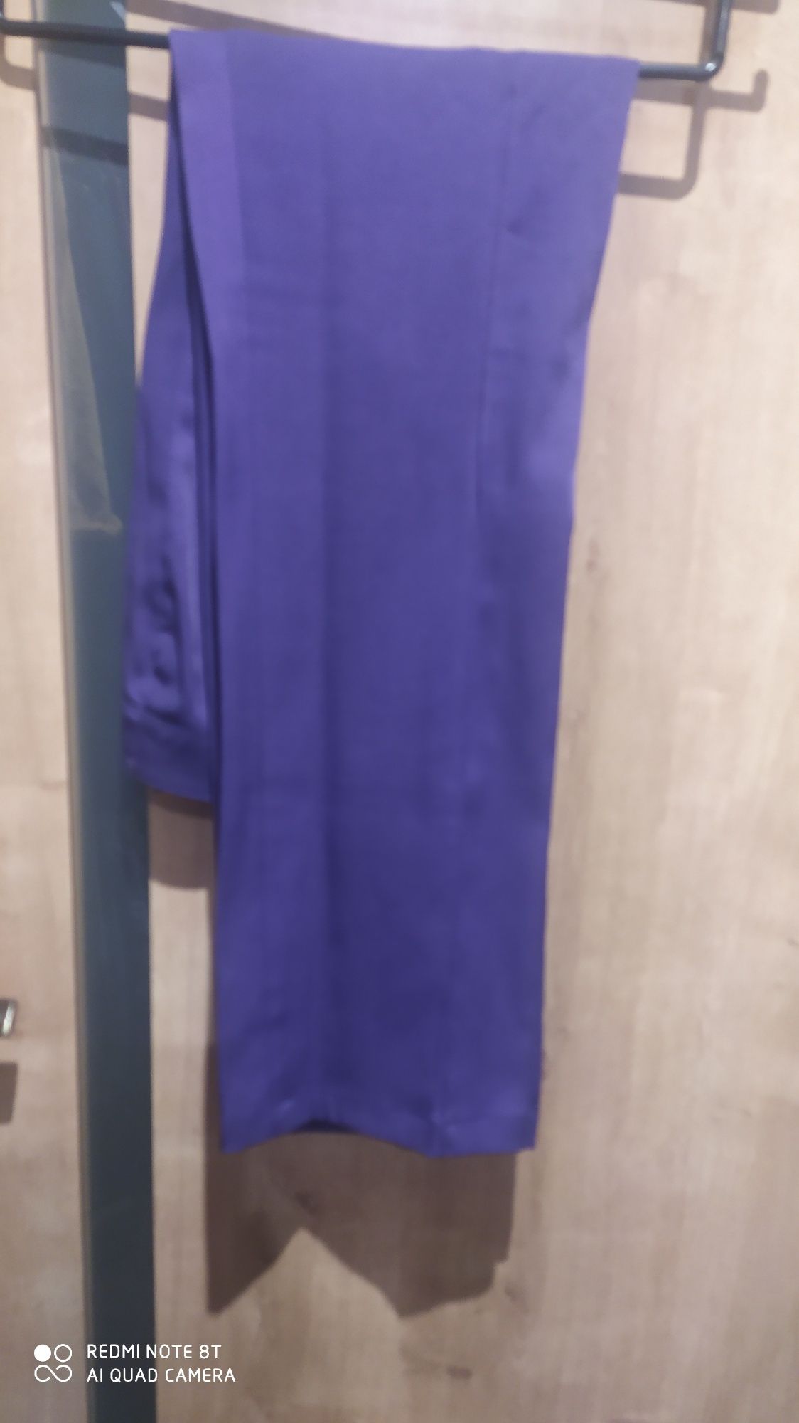 Fioletowe spodnie moda vita L